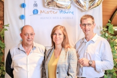 Wladimir Malinge, Carole Chaudat et Fabien Ducrozant (D.hygi.pro)