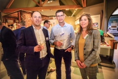 Benoit Thibert (Inforgestion), Fabien Ducrozant et Carole Chaudat (D.Hygi.Pro)