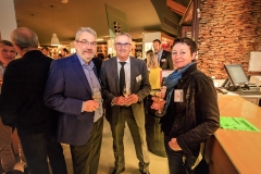 Pascal Tournier (i-Com), Alain Gauthey (KPMG) et Mariélys Lorthios (i-Com)