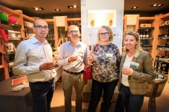 Jean-Bernard Pieuchot (BVV), Jean-Marc et Stéphanie Berthod (Avenir Gestion) et Virginie Ferrand (Travail et Services)