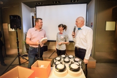 David Moncorgé (Moncorgé) heureux gagnant d'un bracelet Fitbit connecté, Céline M et Claude Poux