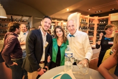 Christopher Meignier (Hotel Spider), son épouse et Claude Poux