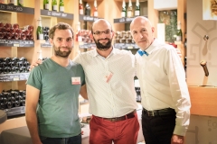 Antoine et Sébastien Perret (Perret Paysage) avec Claude Poux