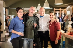 Céline C, Benoit Bernard (BGI), Claude Poux et Lise Berille (BGI)