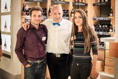 Ludovic et Sveltana Markovic-Bourgeois (VSX71) entourent Claude Poux