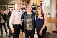 Claude Poux, Emmanuel Colin (Tournage Colin) et Virginie