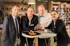 Fabrice Guy (Universki), Fabien Thibert (Inforgestion), Claude Poux et Jean-Michel Ferreira (Inforgestion)